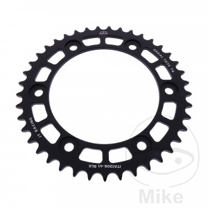 Alu-Kettenrad 41Z Teilung 520 schwarz JT Innendurchmesser 134 Lochkreis 160