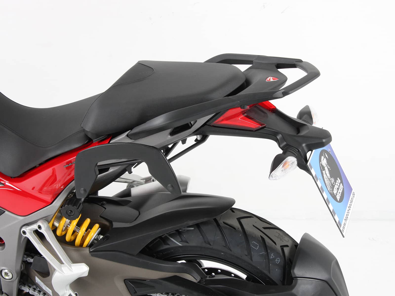 C-Bow Seitenträger schwarz für Ducati Multistrada 1260/S (2018-2020)