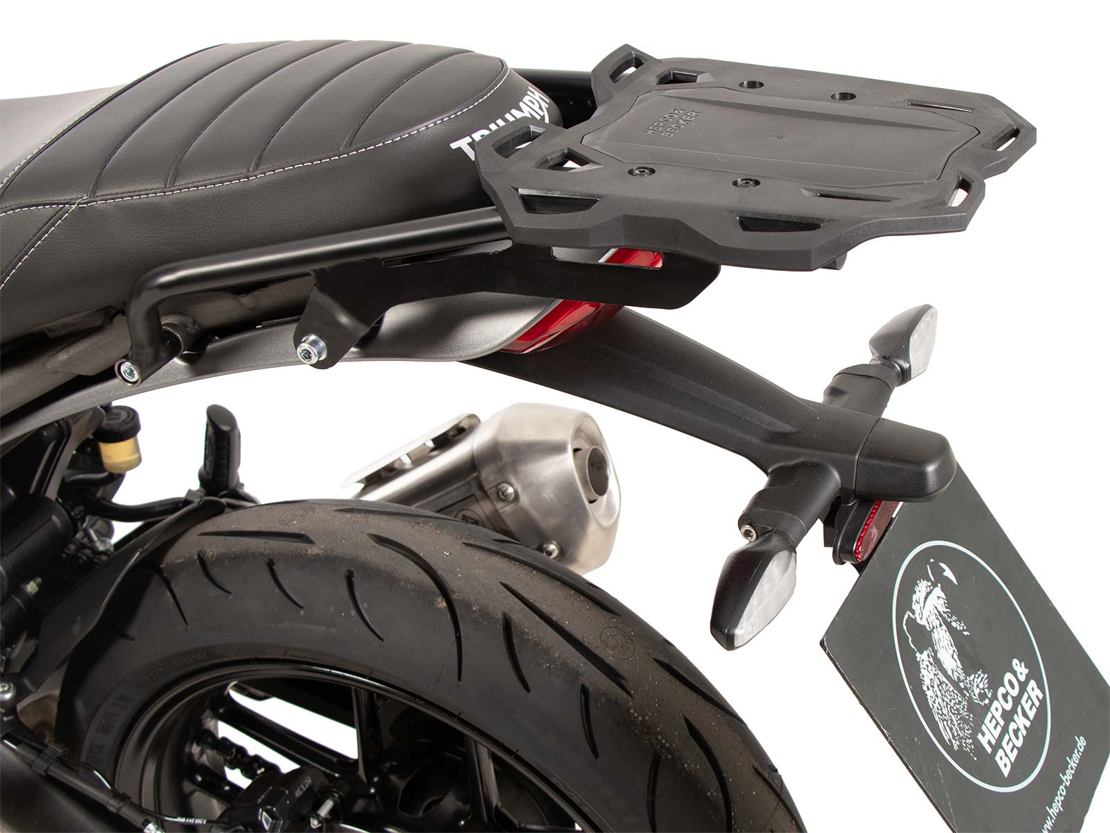 Smartrack Heckträger schwarz für Triumph Scrambler 400 X (2024-)
