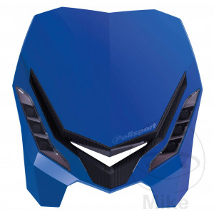 Scheinwerfer Maske blau/schwarz E-Blaze