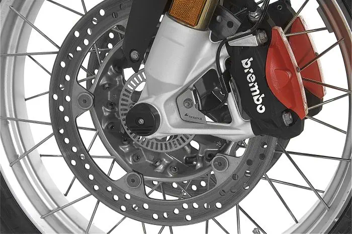 Touratech Sturzpad Vorderachse Set BMW R1250GS + Adventure R1200GS LC + Adventure LC