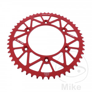 Alu-Kettenrad 52Z Teilung 520 rot JT Innendurchmesser 125 Lochkreis 153