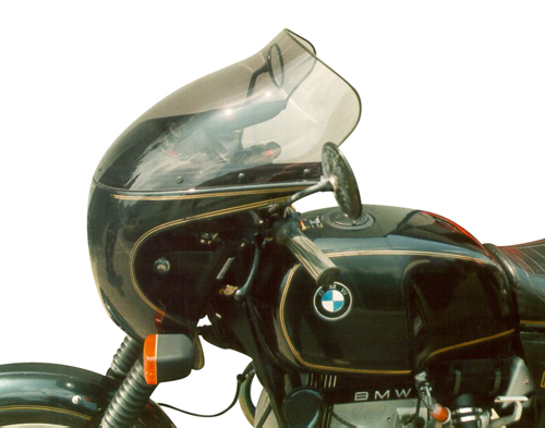 R 60 - R 100 S-COCKPIT - Tourenscheibe "TN" alle Baujahre - rauchgrau