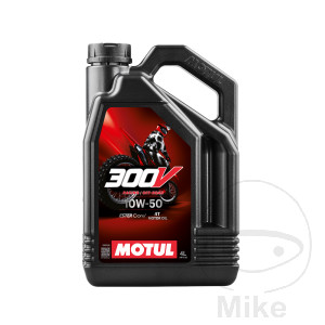 Motoröl 10W50 4T 4 Liter Motul synthetisch 300V Factory Line Offroad Racing