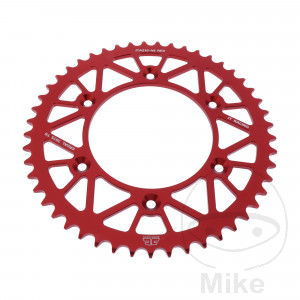 Alu-Kettenrad 49Z Teilung 520 rot JT Innendurchmesser 125 Lochkreis 153