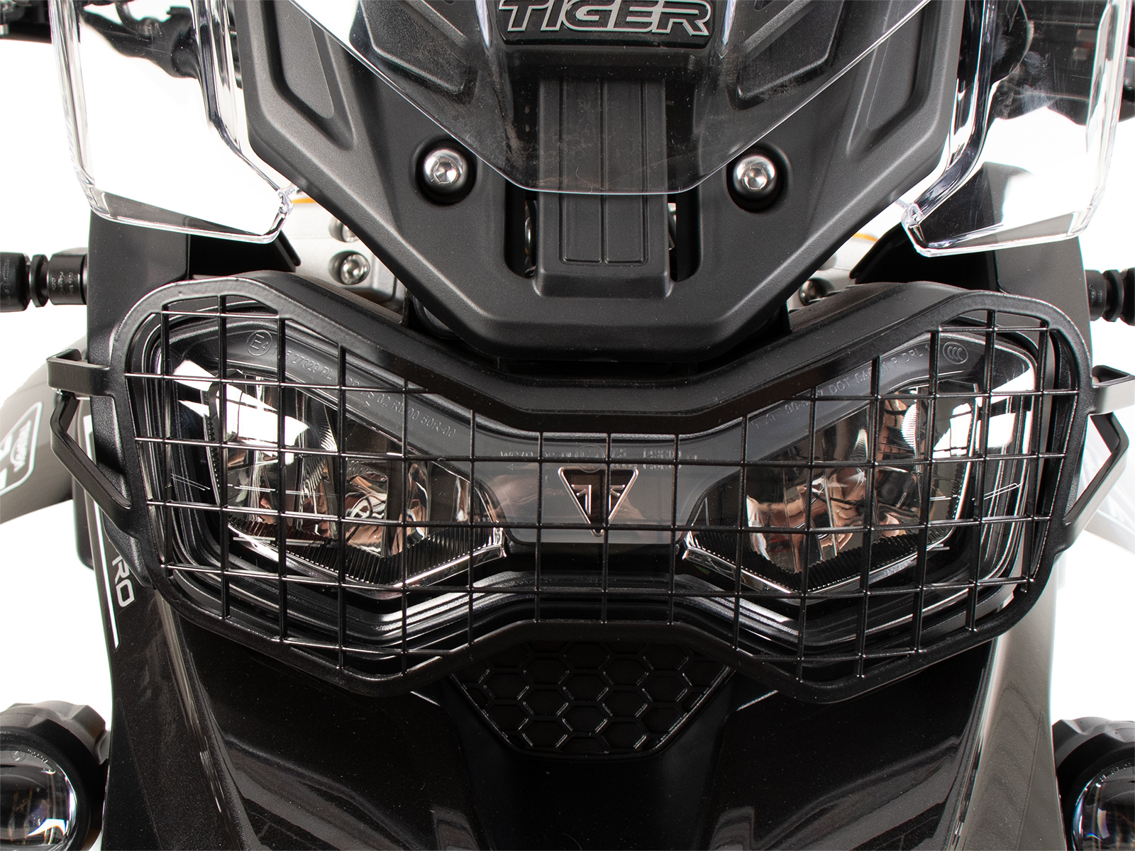 Lampenschutzgitter schwarz für Triumph Tiger 900 GT / Pro (2024-)