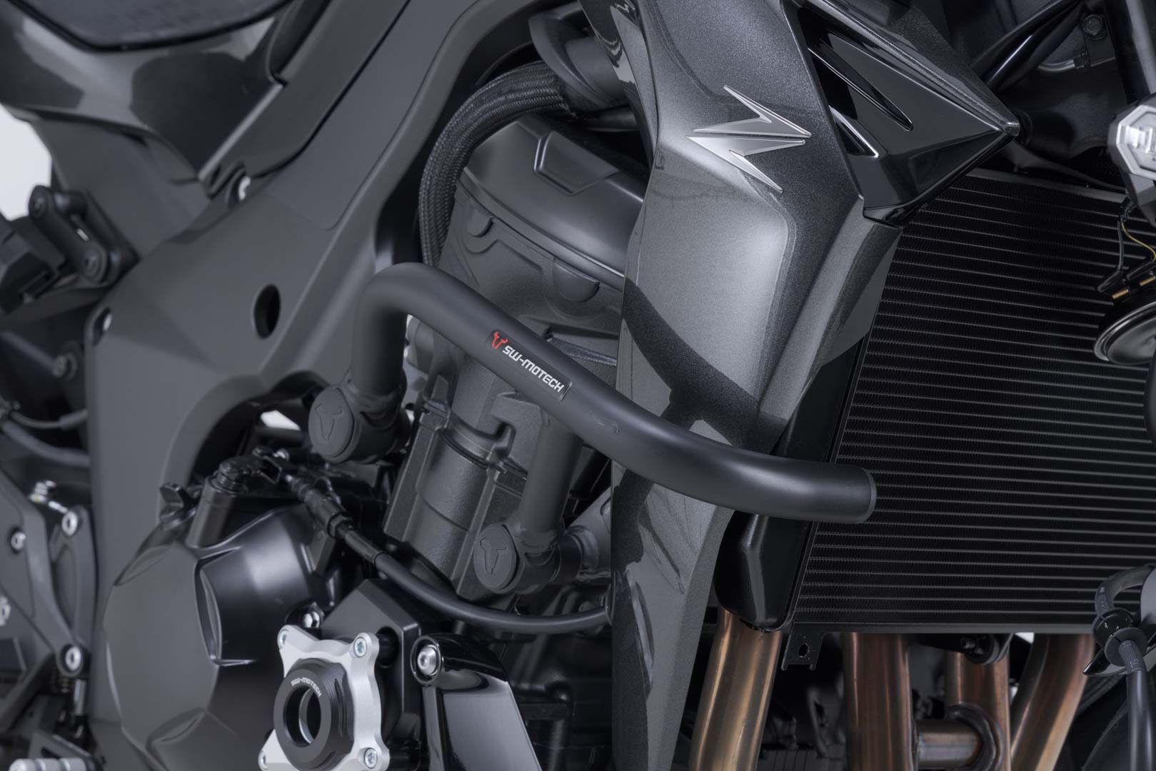 Sturzbügel Schwarz. Kawasaki Z1100 (25-).