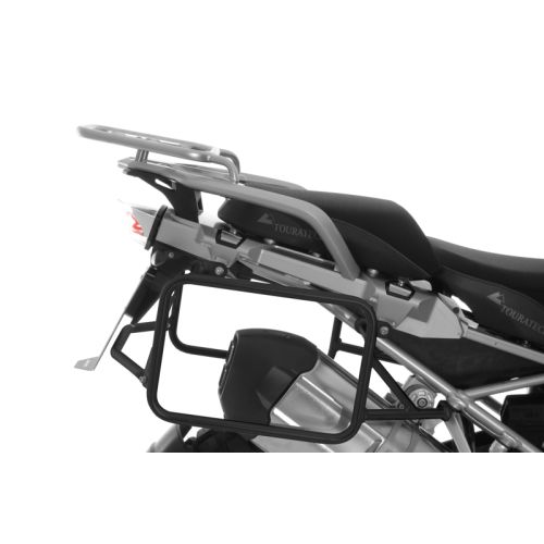 Motorrad Kofferträger Edelstahl, schwarz, BMW R1250GS/ R1250GS Adventure/ R1200GS (LC)/ R1200GS Adventure (LC)
