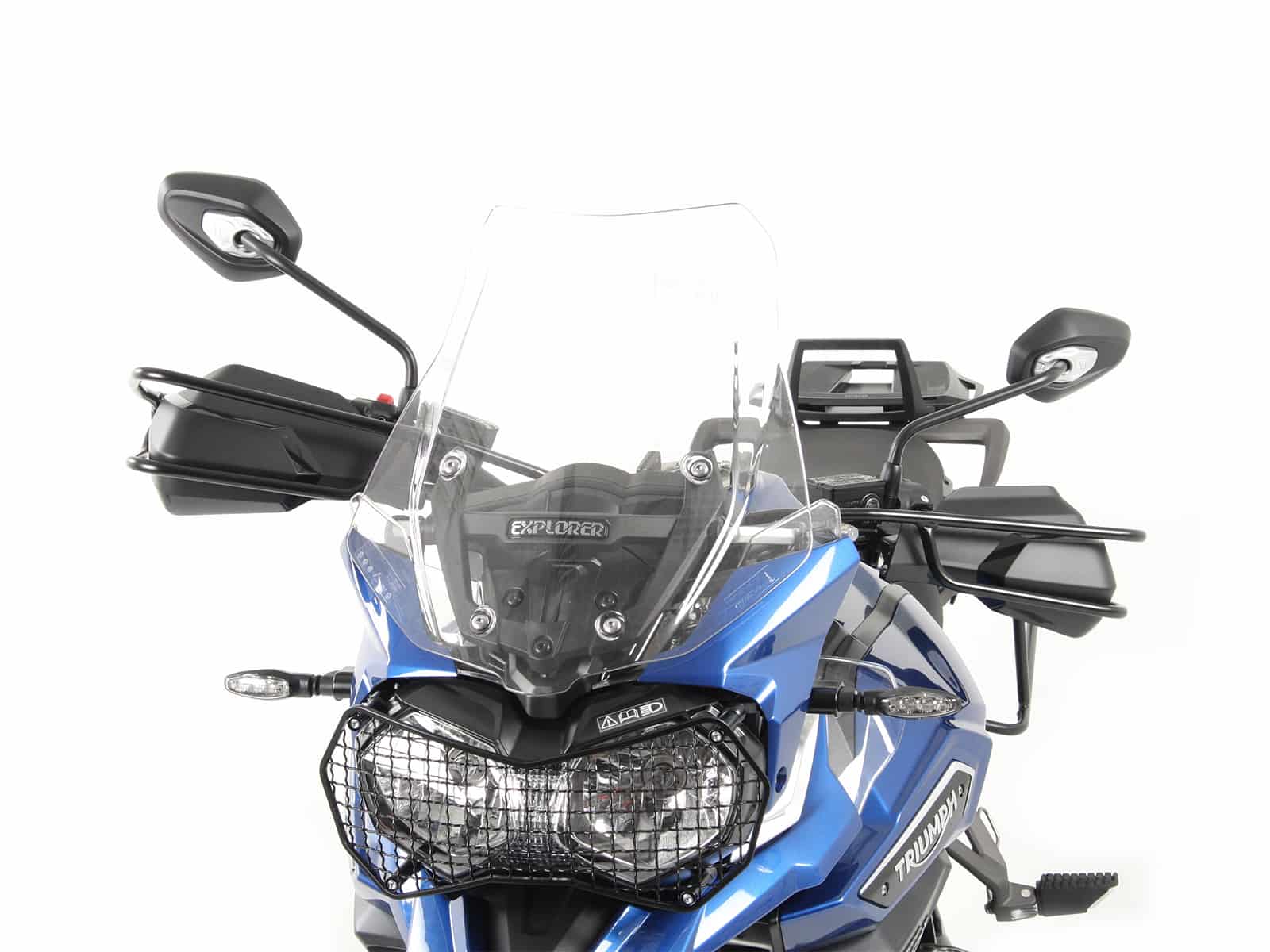 Griffschutz für Triumph Tiger Explorer 1200 (2016-2021) Set, schwarz (links + rechts)