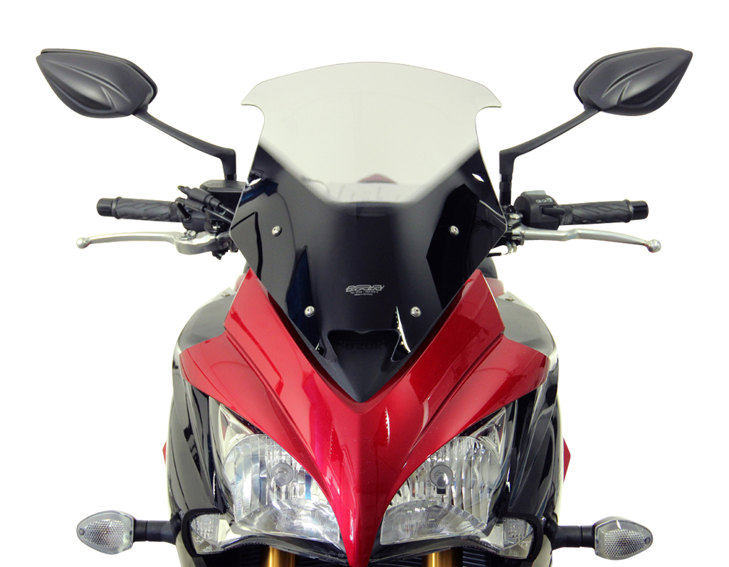 GSX-S 1000 F - Tourenscheibe "TM" alle Baujahre - schwarz