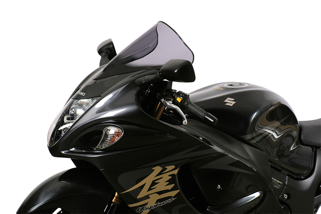 GSX-R 1300 HAYABUSA - Racingscheibe "R" 2008-2020 - rauchgrau