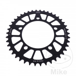 Alu-Kettenrad 42Z Teilung 520 schwarz JT Innendurchmesser 110 Lochkreis 130.8