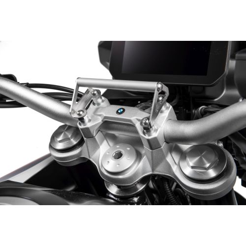 GPS-Anbauadapter auf Lenkerklemmung BMW F900GS/ Adventure, F850GS/ Adventure, F800GS (2024-), F750GS