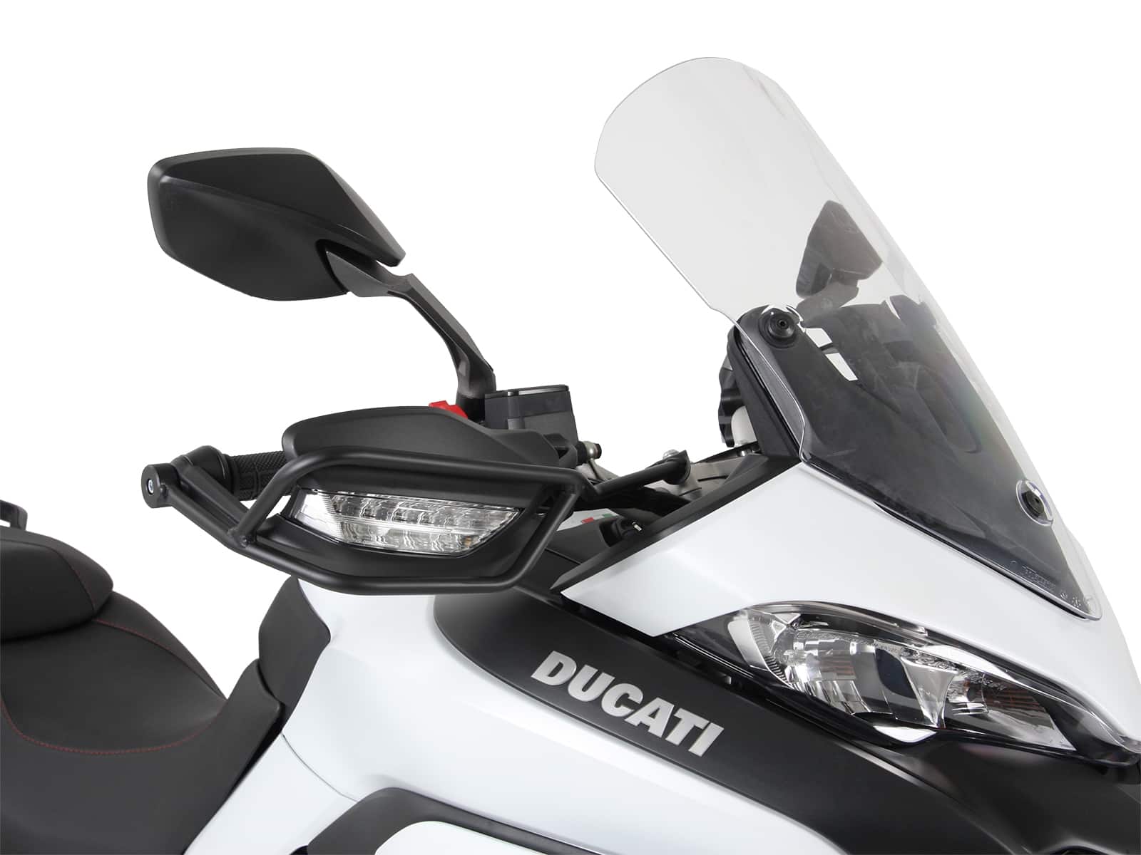 Griffschutz für Ducati Multistrada 1260 Enduro (2019-2021) Set, schwarz (links + rechts)