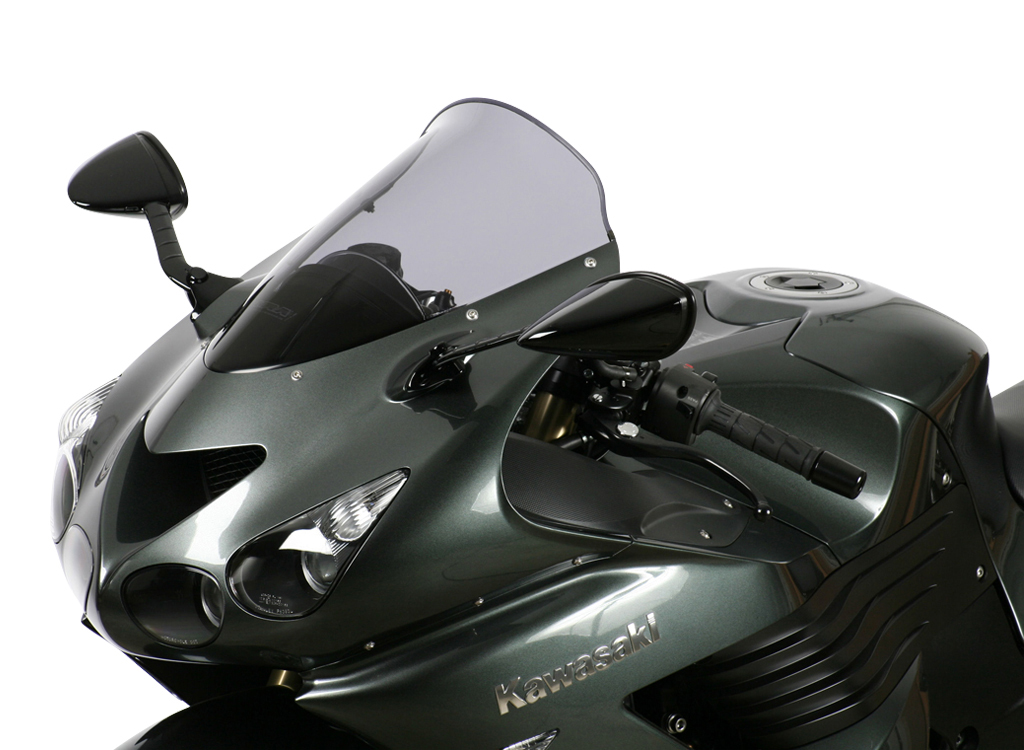 ZZR 1400 / ZX 14 R - Spoilerscheibe "S" 2006- - rauchgrau