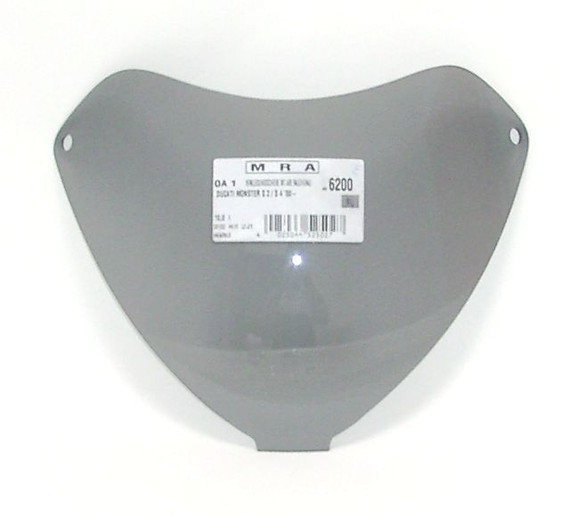 MONSTER S2 / S4 / S2R / S4R - Originalformscheibe "O" 2000- - rauchgrau