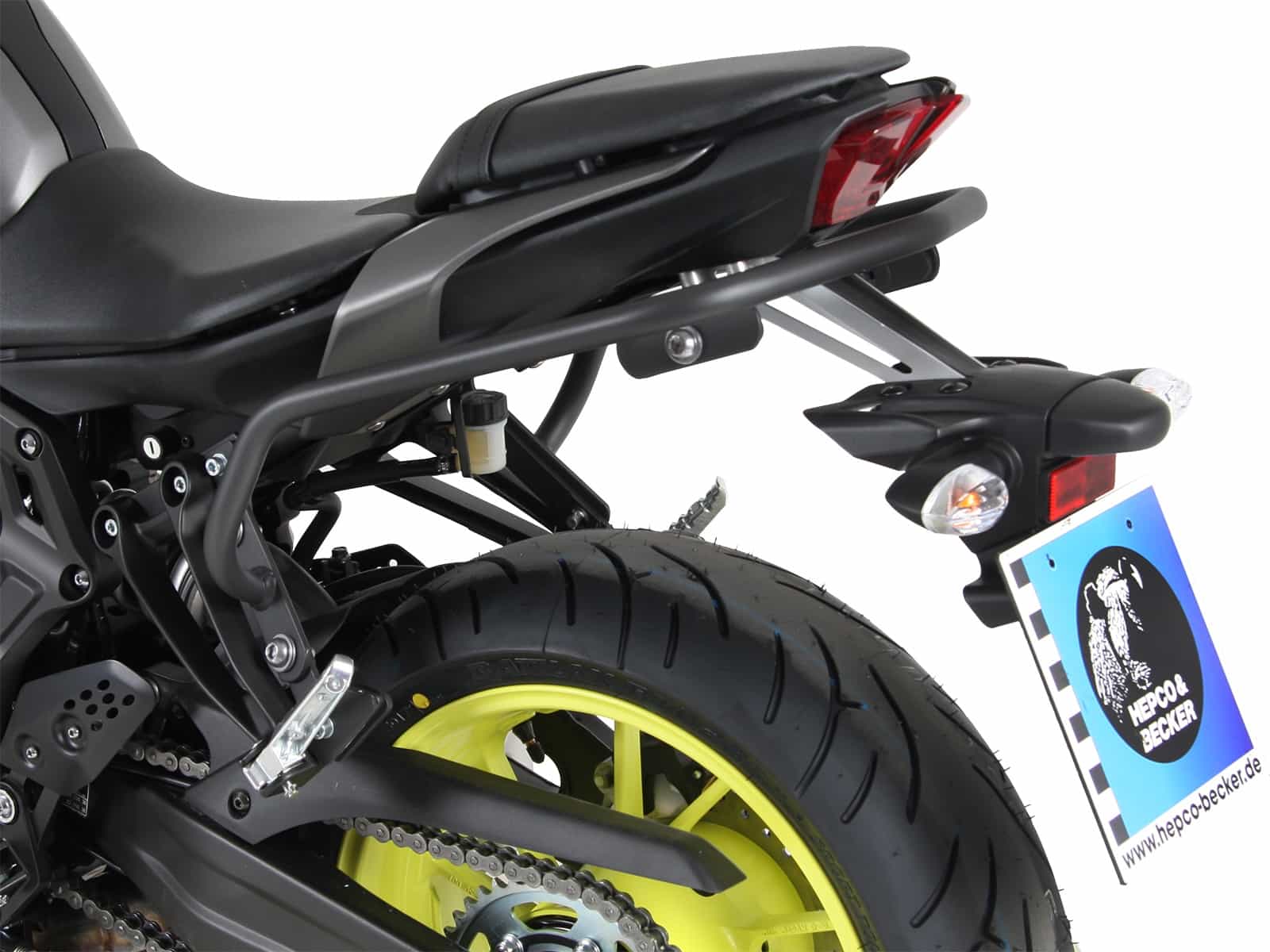 Heckschutzbügel Lock it anthrazit für Yamaha MT-07 (2018-2020)