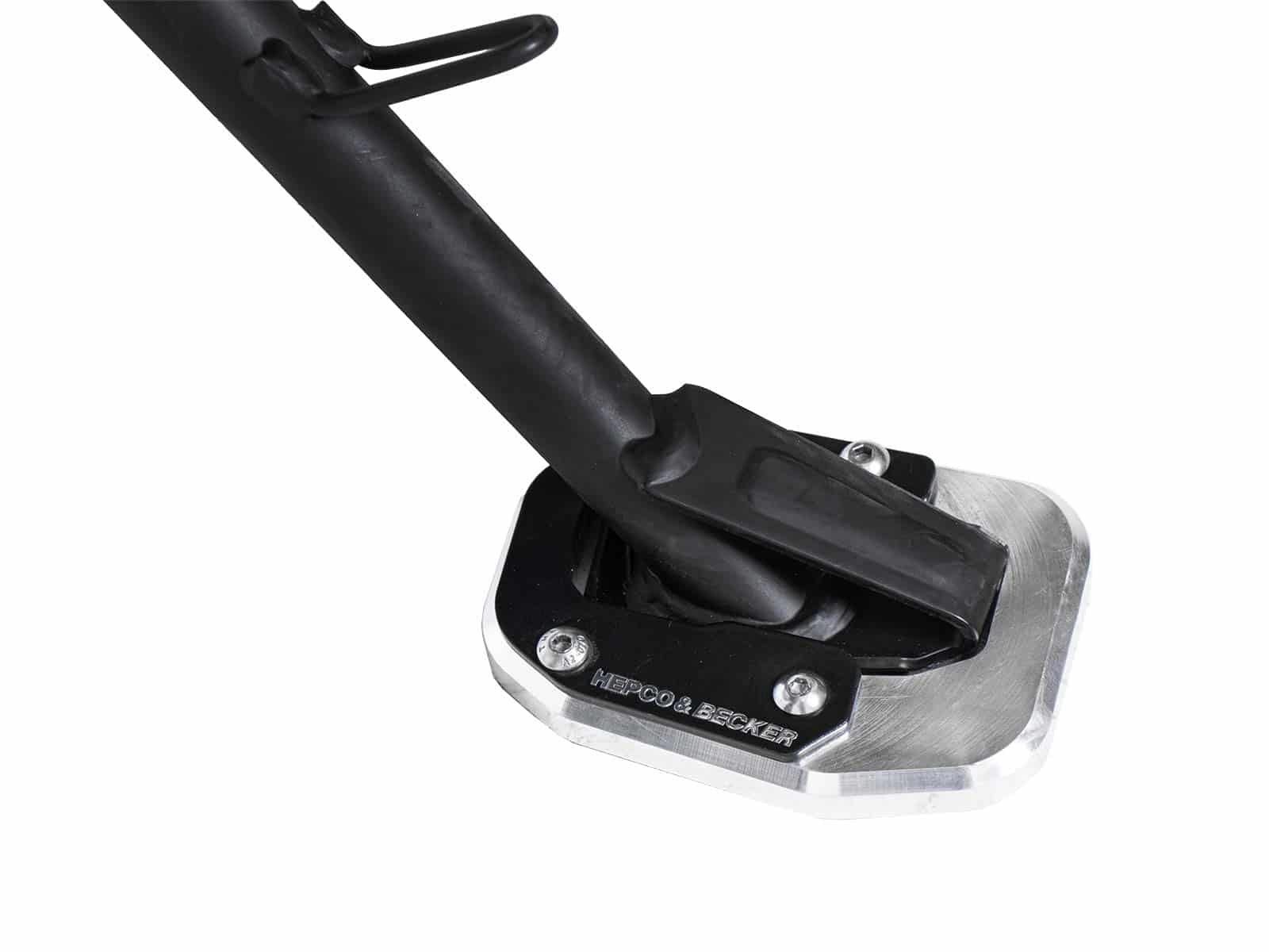 Seitenständerplatte silber/schwarz für Ducati Multistrada V4 / S / Pikes Peak / Rally / RS (2025-)