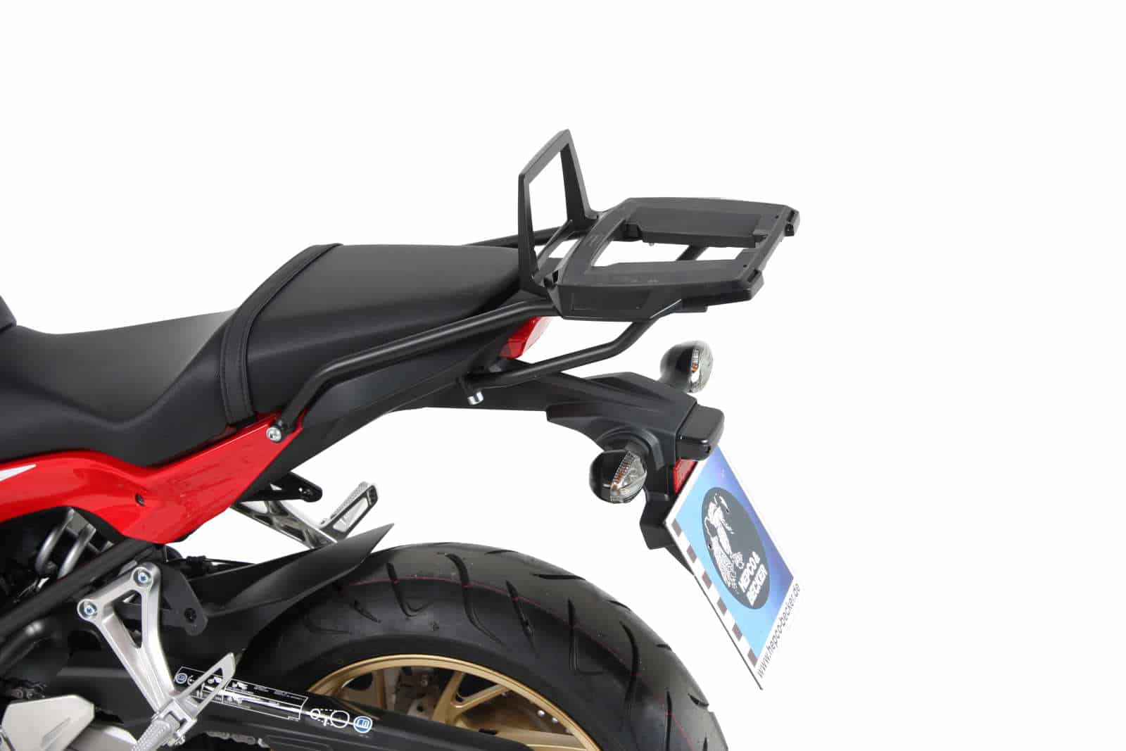 Alurack Topcaseträger schwarz für Honda CBR 650 F (2014-)