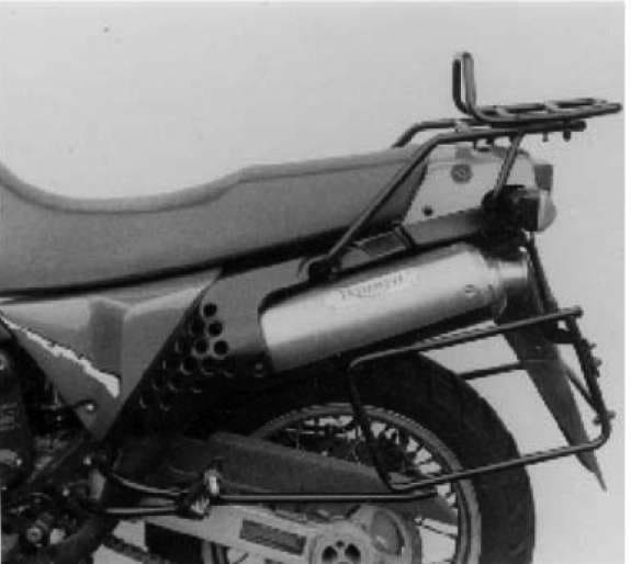 Seitenkofferträger festverschraubt schwarz für Triumph Tiger 900 (1993-1998) (Bitte genaues Baujahr angeben)
