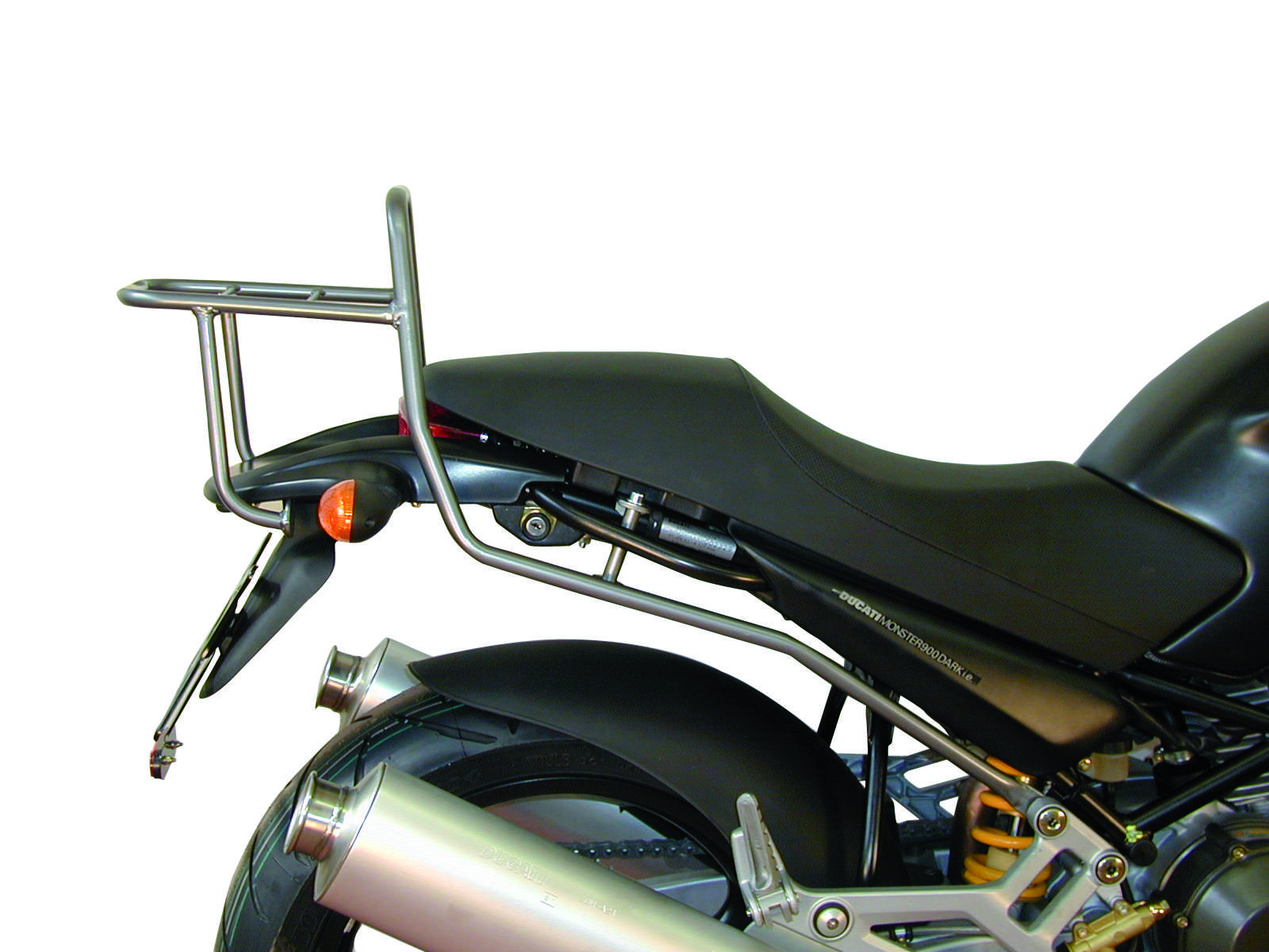 Rohrgepäckbrücke Topcaseträger schwarz für Ducati Monster 900 i.e. (2000-2005)