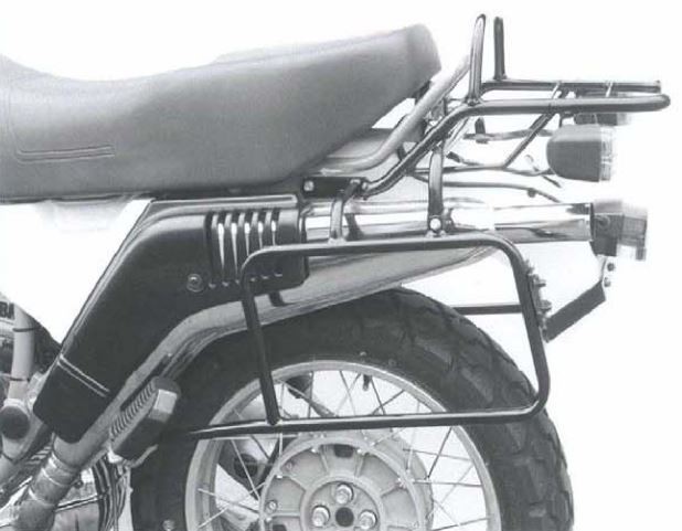 650611_01_01 Rohrgepäckbrücke Topcaseträger schwarz für BMW R 65 G/S (1987-1992)/R 80 G/S (1980-1987)