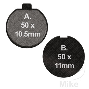 Bremsklotz Standard EBC Alternative: 7871130