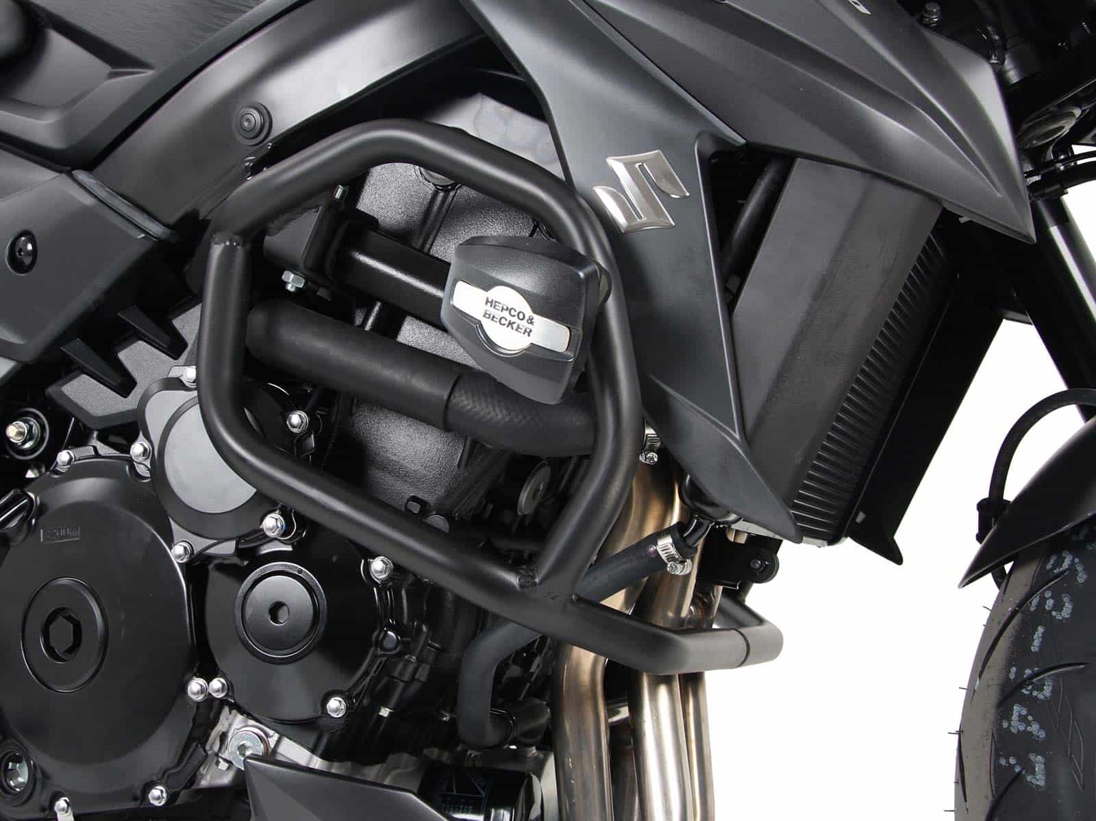 Motorschutzbügel inkl. Protectionpad schwarz für Suzuki GSX-S 750 (2017-2021)