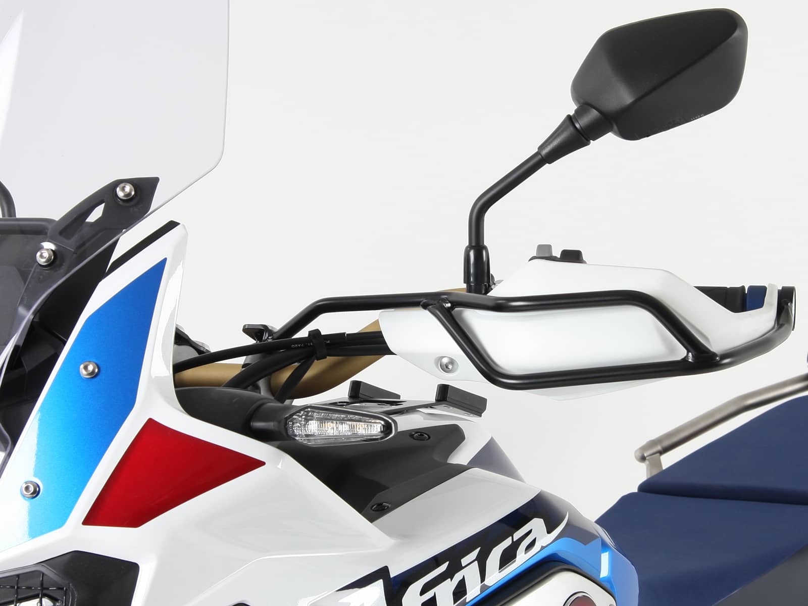Griffschutz für Honda Africa Twin Adventure Sports/DCT (2018-2019) Set, schwarz (links + rechts)