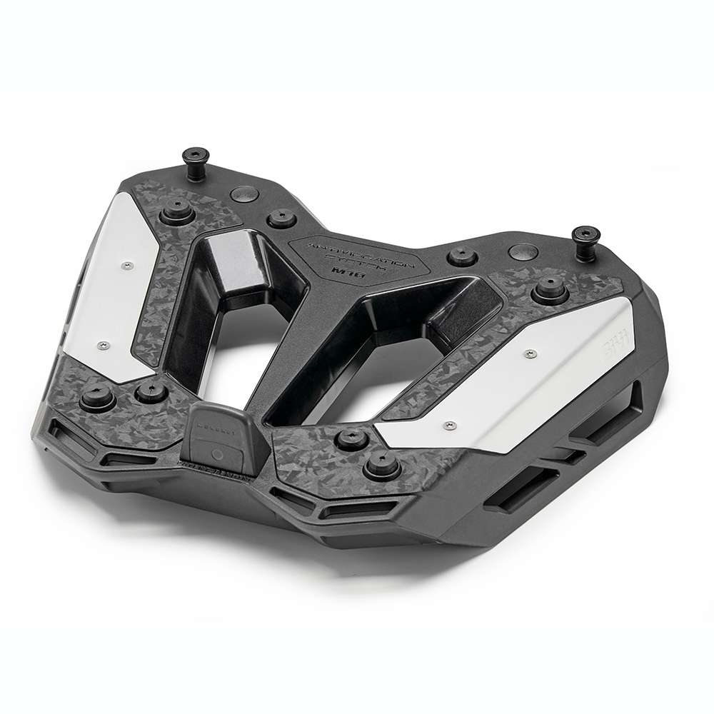 M10 Platte aus verstärktem Kunststoff, mit Vibrationsdämpfung, für Monokey Topcase