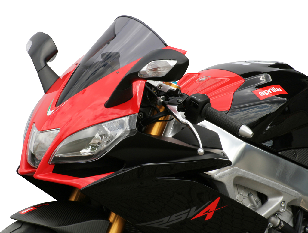 RSV 4 / RS4 125 - Originalformscheibe "O" 2009-2014 - rauchgrau