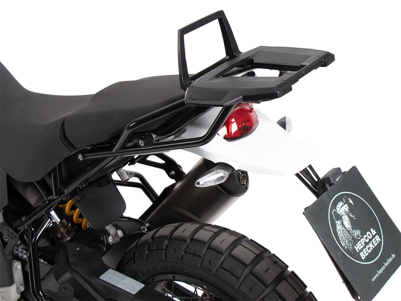 Alurack Topcaseträger schwarz für Ducati Desert X (2022-)