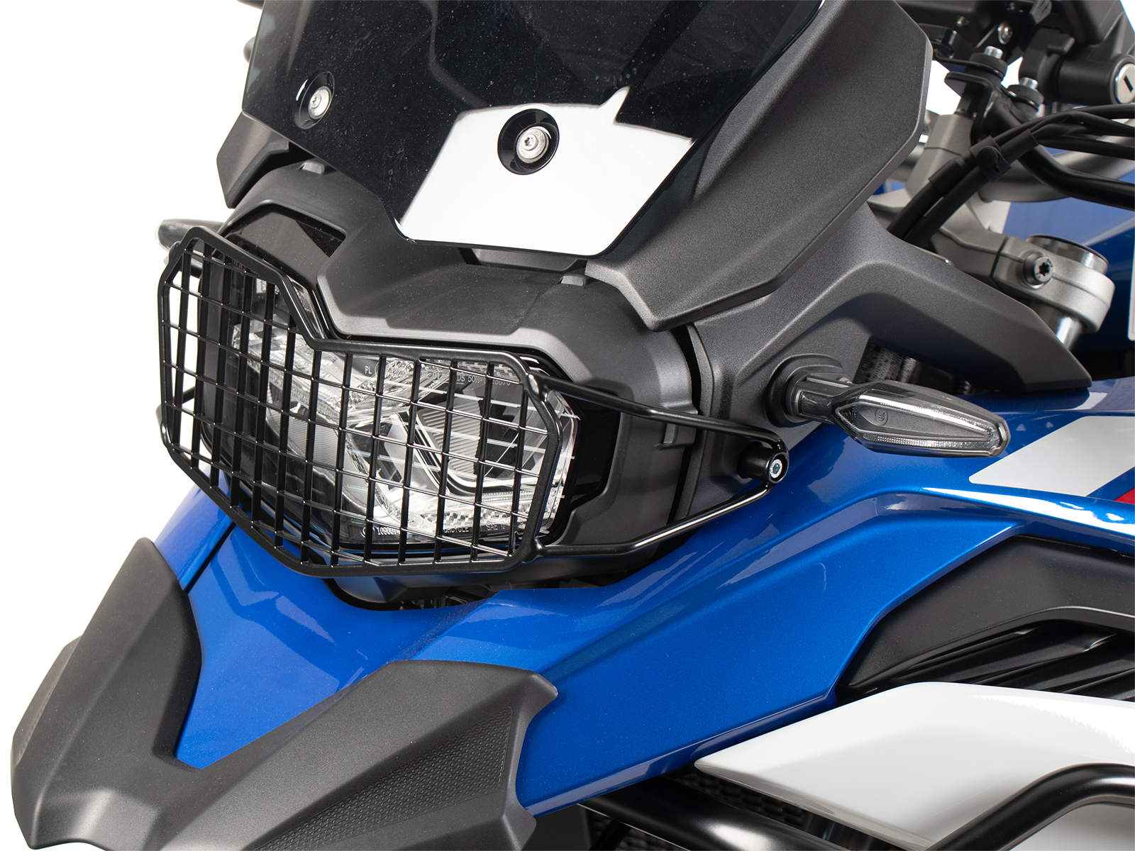 Lampenschutzgitter schwarz für BMW F 800 GS (2024-)