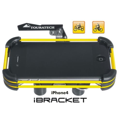 Lenkerhalterung *iBracket* für Apple iPhone4 und iPhone 4S *Motorrad & Fahrrad *