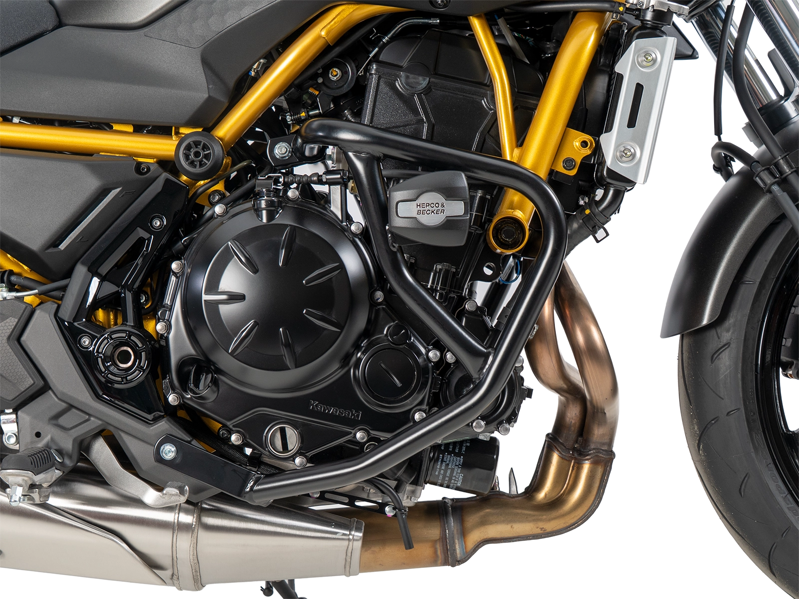 Motorschutzbügel inkl. Protectionpad schwarz für Kawasaki Z 650 S (2026-)