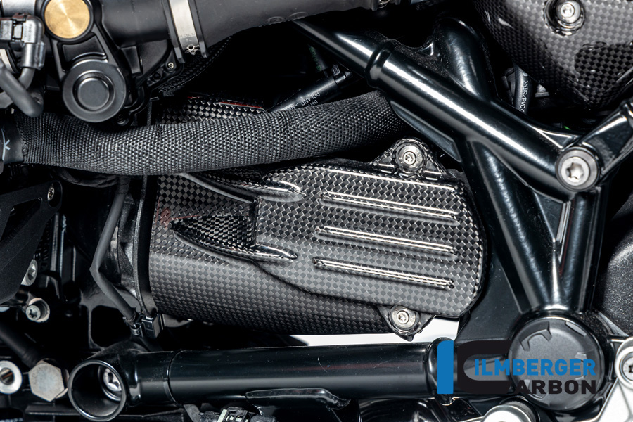 Anlasserabdeckung Carbon glänzend BMW R12 NineT 2024