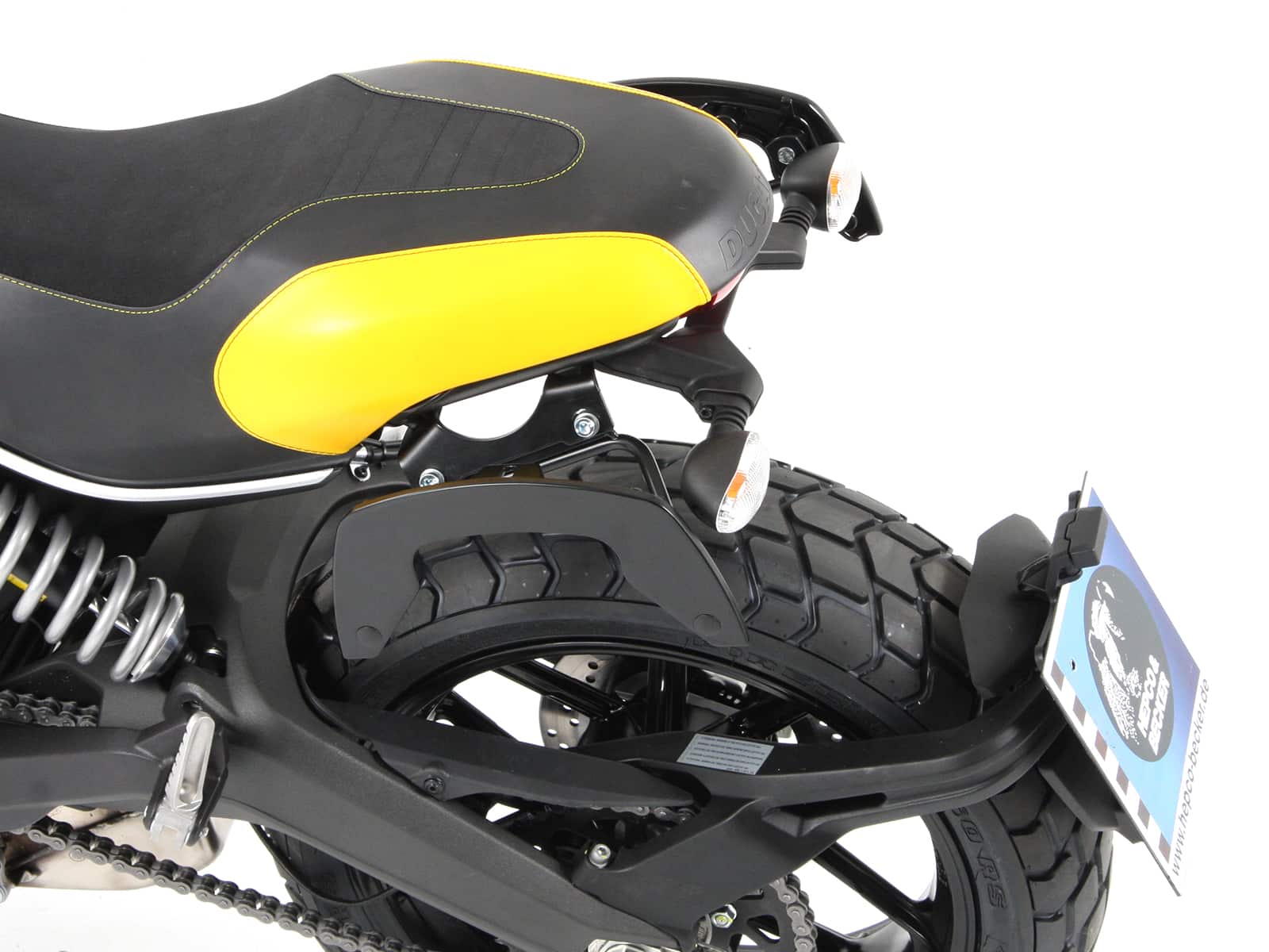 C-Bow Seitenträger schwarz für Ducati Scrambler Sixty2 (2016-2020)