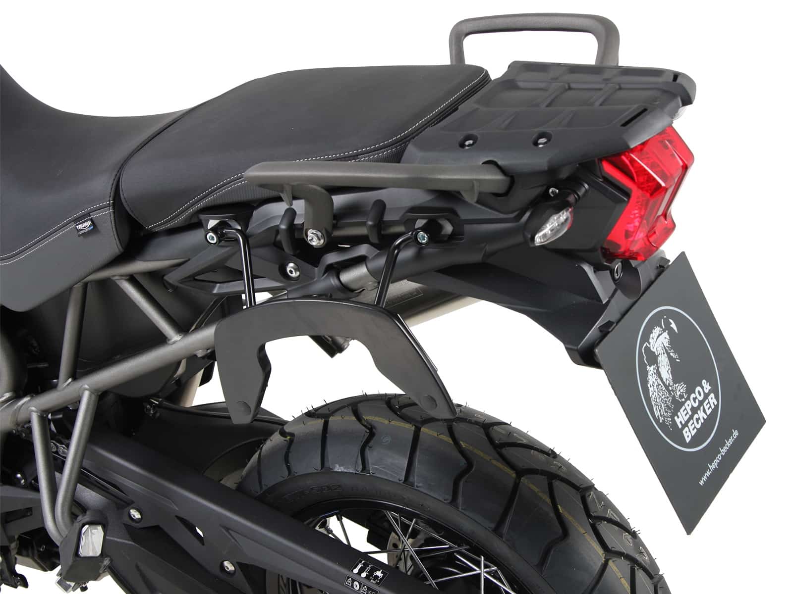 C-Bow Seitenträger schwarz für Triumph Tiger 800 XC/XCX/XCA/XR/XRX/XRT (2018-)