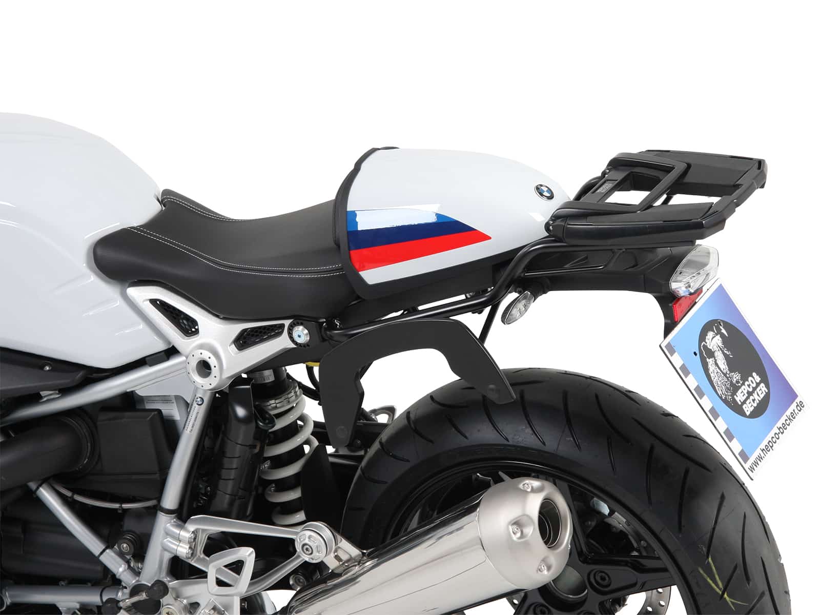 C-Bow Seitenträger schwarz für BMW R nineT Racer (2017-2023)