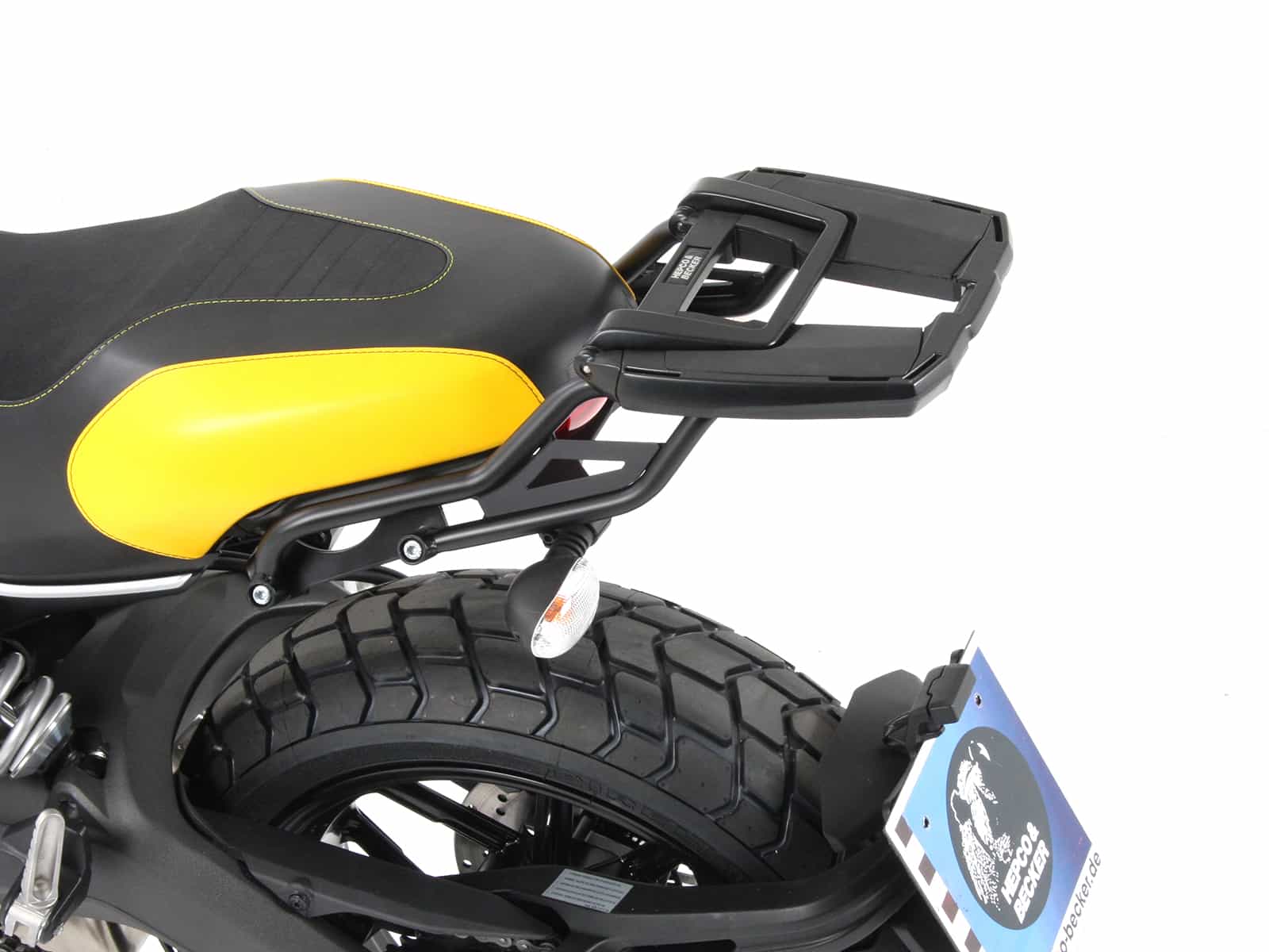 Easyrack Topcaseträger schwarz für Ducati Scrambler 400 Sixty2 (2016-2020)