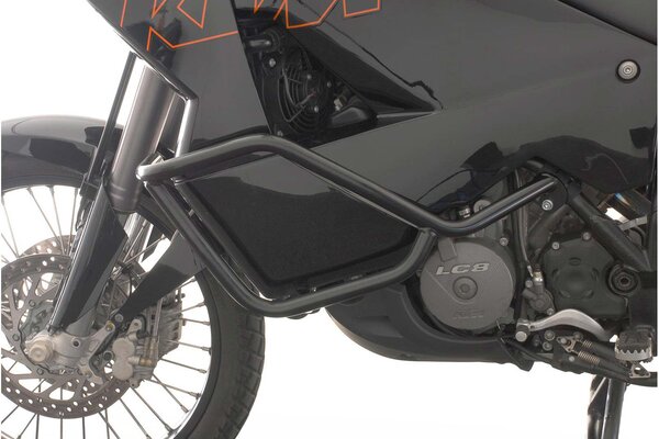 Sturzbügel Schwarz. KTM LC8 950/990 Adventure.