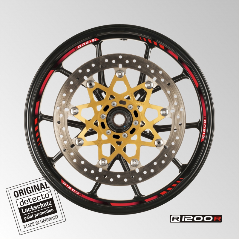 Felgen - Dekorstreifen (1)  R 1200 R im Felgenbett für BMW R1200R
