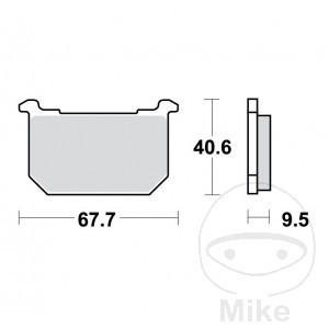 Bremsklotz Standard TRW Alternative: 7326770