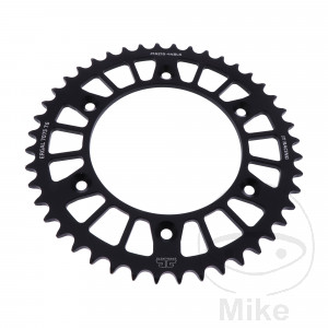 Alu-Kettenrad 44 Zähne Teilung 520 schwarz JT Innendurchmesser 125 Lochkreis 153
