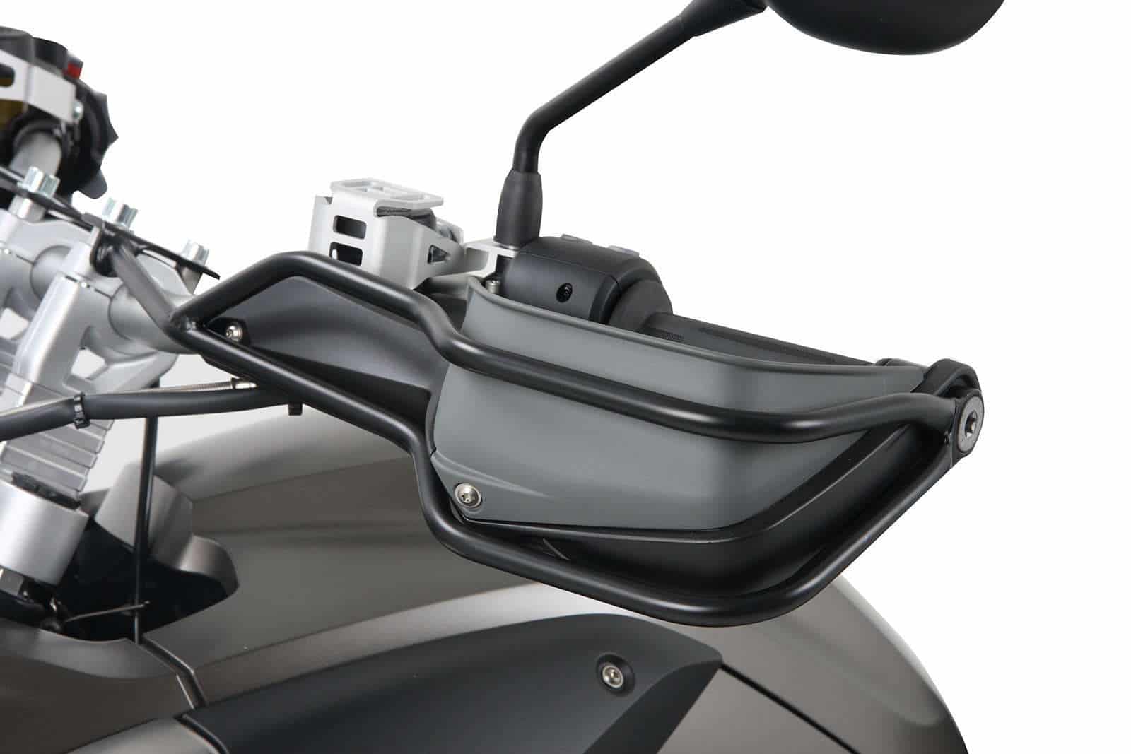 Griffschutz für Kombination mit Original-Handprotector für BMW R 1200 GS (2008-2012)/Adventure (2006-2013) Set, schwarz (links + rechts)
