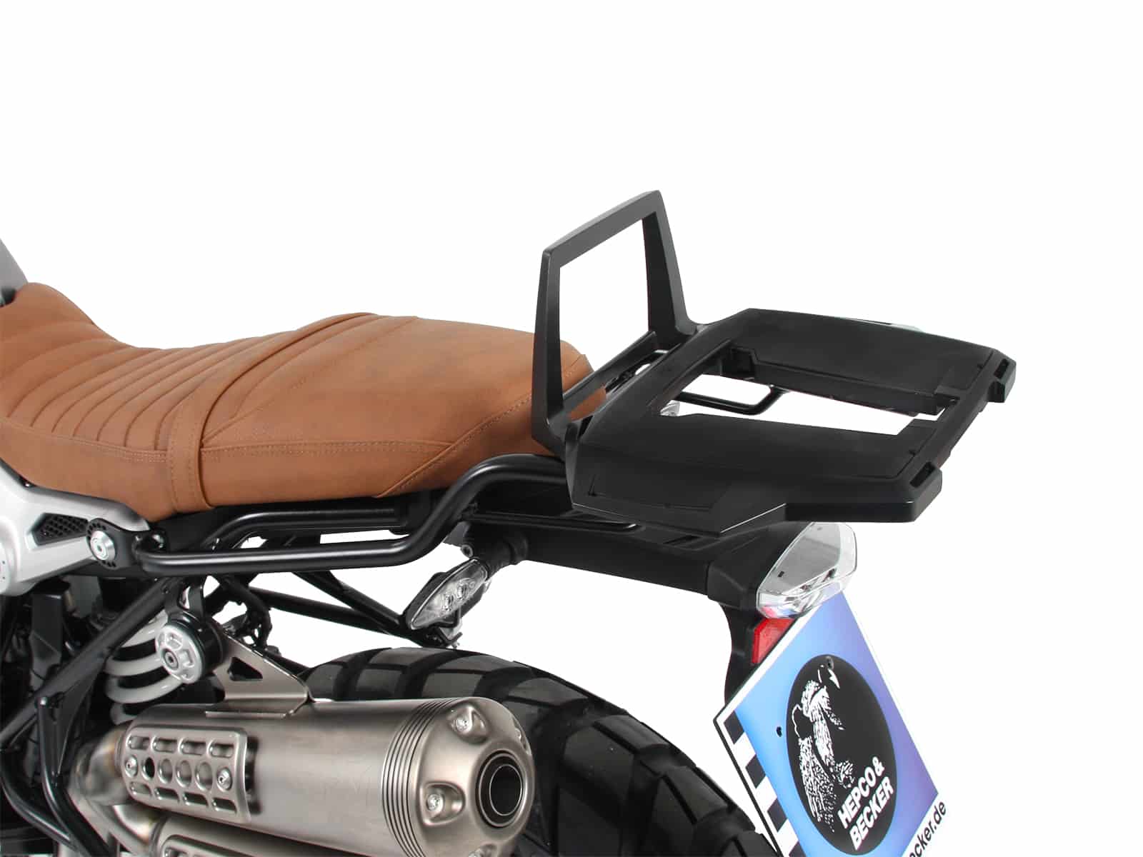 Alurack Topcaseträger schwarz für BMW R nineT Scrambler (2016-2023)