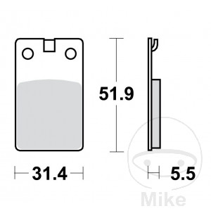 Bremsklotz Standard TRW Alternative: 7370620