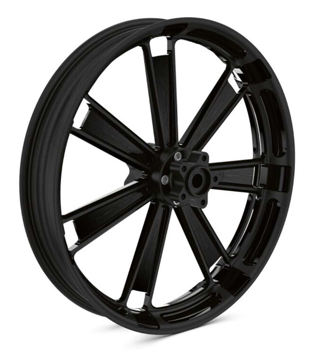Schmiederad vorne 2-Tone Black 3.50x21 77219457420 für BMW K34 + K35 R18