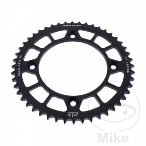 Alu-Kettenrad 48Z Teilung 428 schwarz JT Innendurchmesser 110 Lochkreis 132