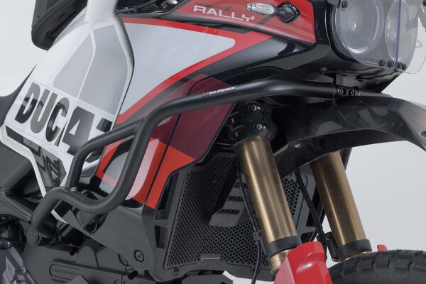 Sturzbügel Schwarz. Ducati DesertX (22-) / Rally (23-).